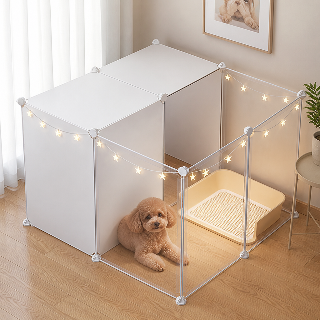 DogBedHouse Durable Iron Isolation Gate