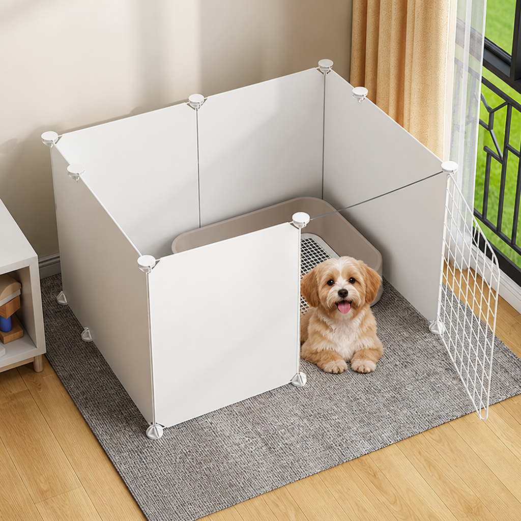DogBedHouse Durable Iron Isolation Gate