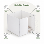DogBedHouse Durable Iron Isolation Gate