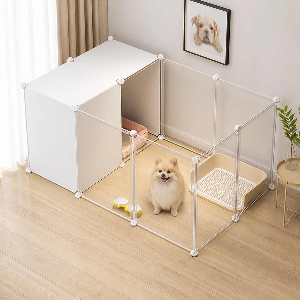 DogBedHouse Durable Iron Isolation Gate