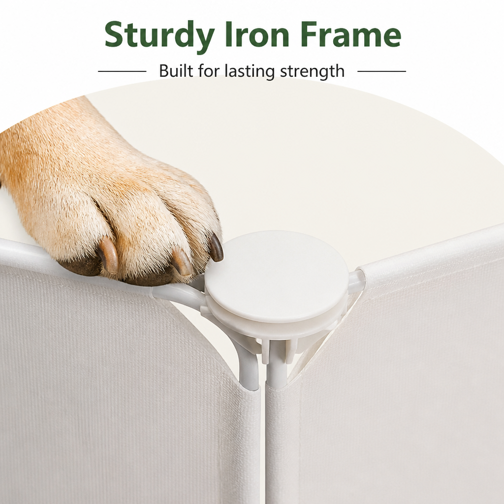 DogBedHouse Durable Iron Isolation Gate