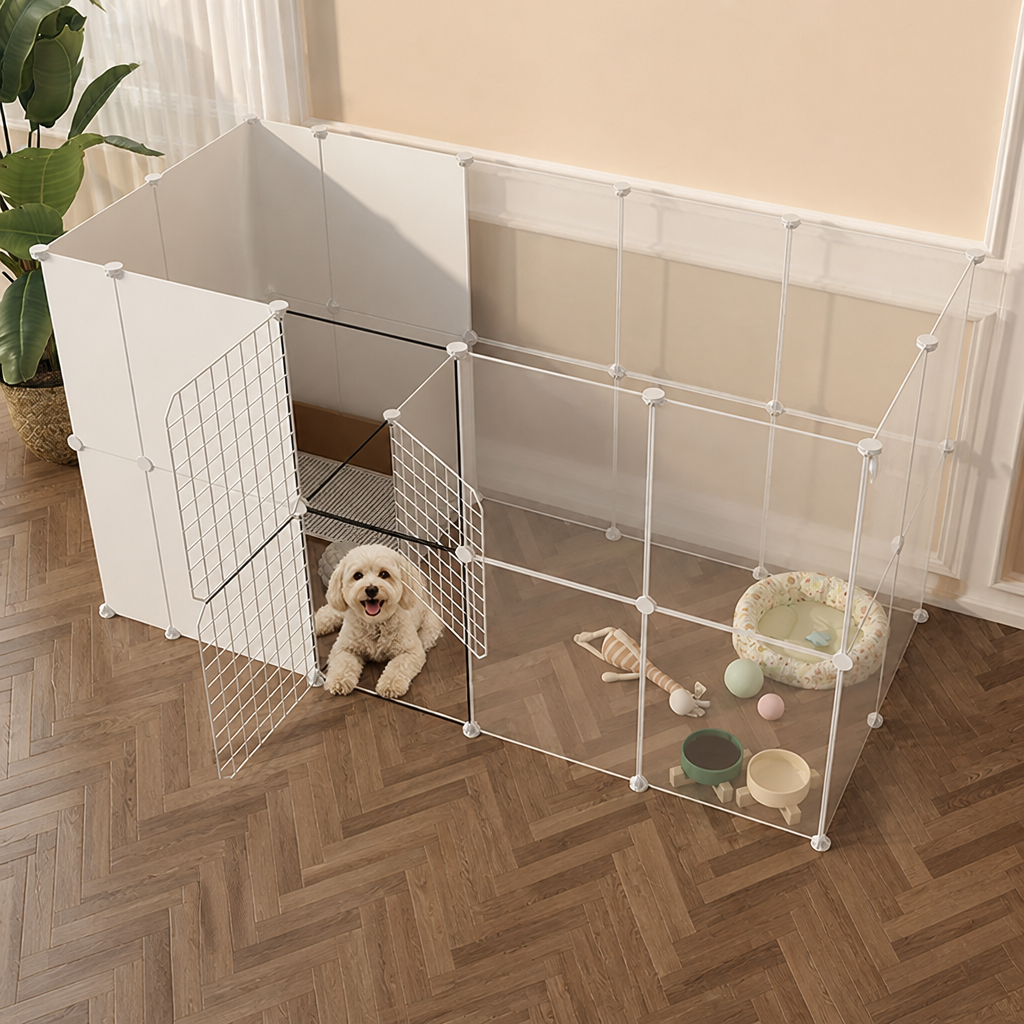 DogBedHouse Durable Iron Isolation Gate