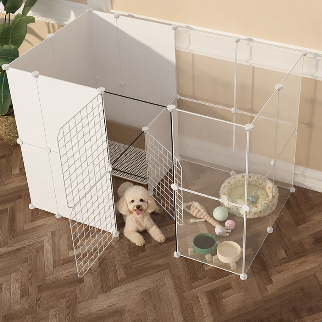 DogBedHouse Durable Iron Isolation Gate