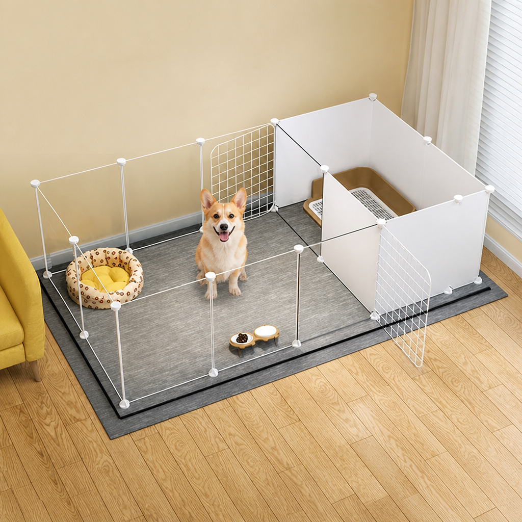 DogBedHouse Durable Iron Isolation Gate