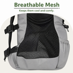 DogBedHouse Durable Nylon & Breathable Mesh Dog Carrier Backpack