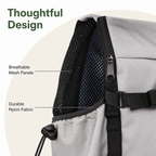 DogBedHouse Durable Nylon & Breathable Mesh Dog Carrier Backpack