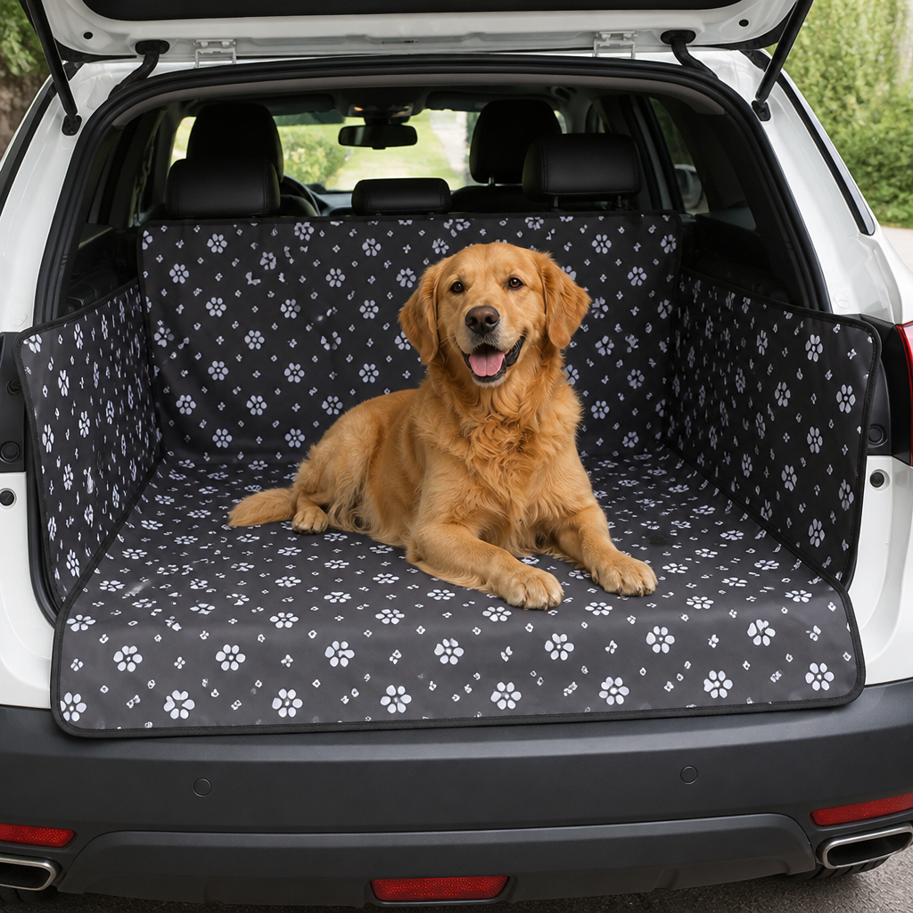 DogBedHouse Durable Oxford & Easy-Clean Trunk Mat