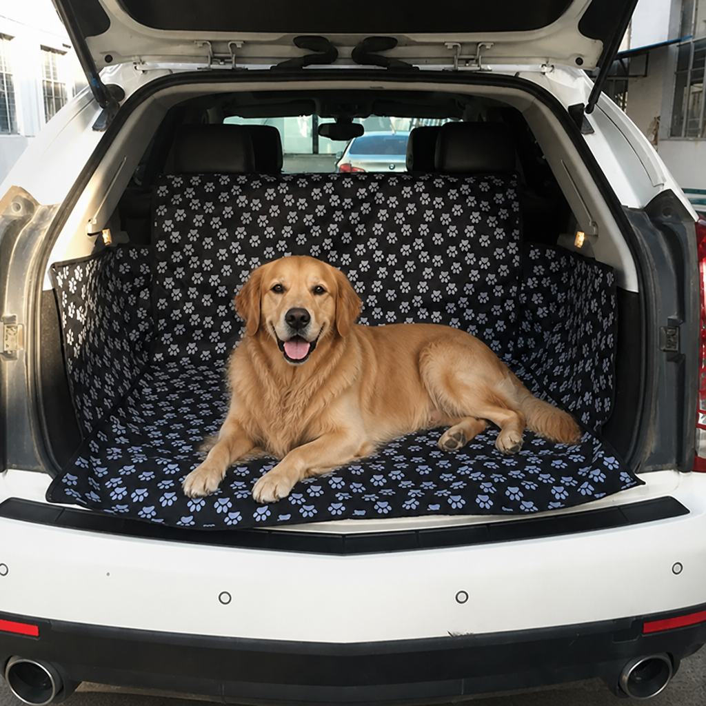 DogBedHouse Durable Oxford & Easy-Clean Trunk Mat