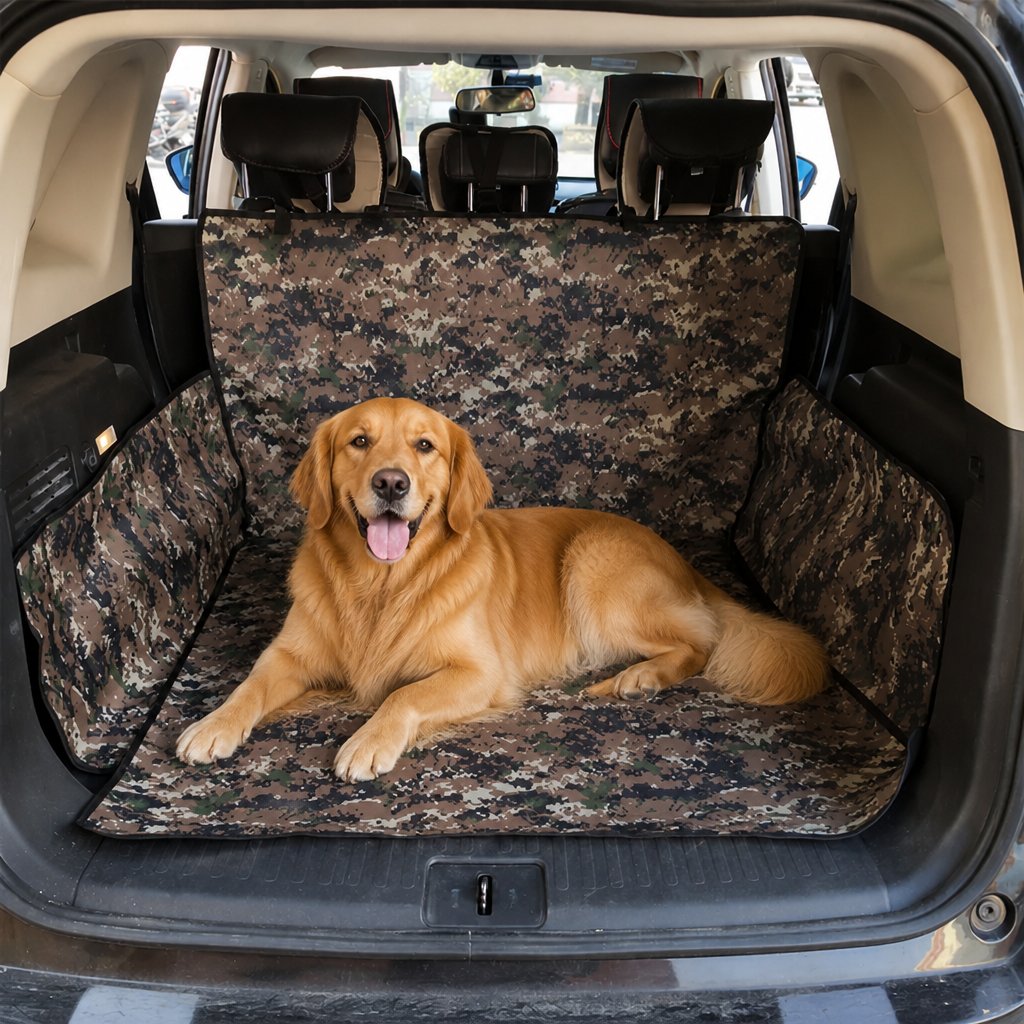 DogBedHouse Durable Oxford & Easy-Clean Trunk Mat