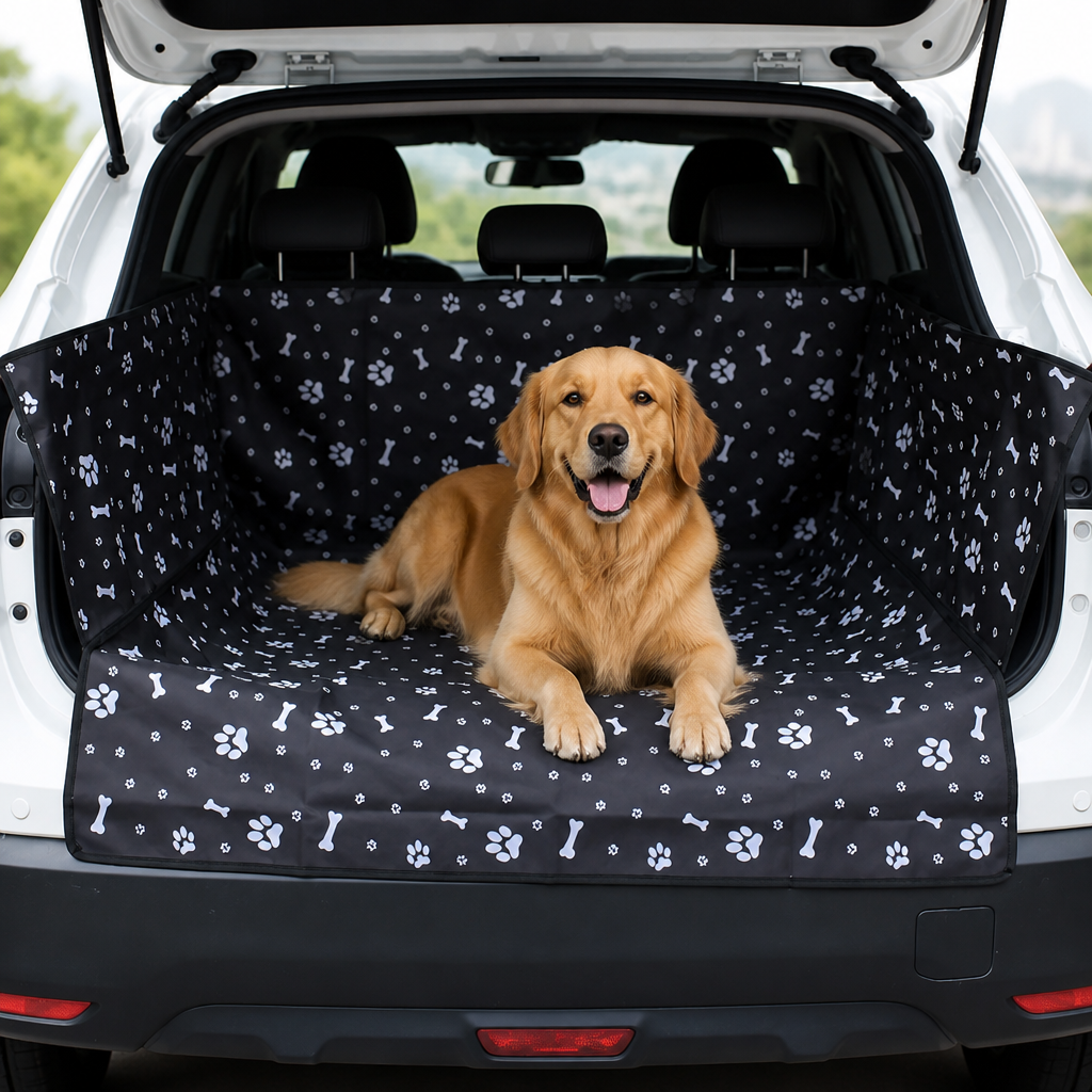 DogBedHouse Durable Oxford & Easy-Clean Trunk Mat
