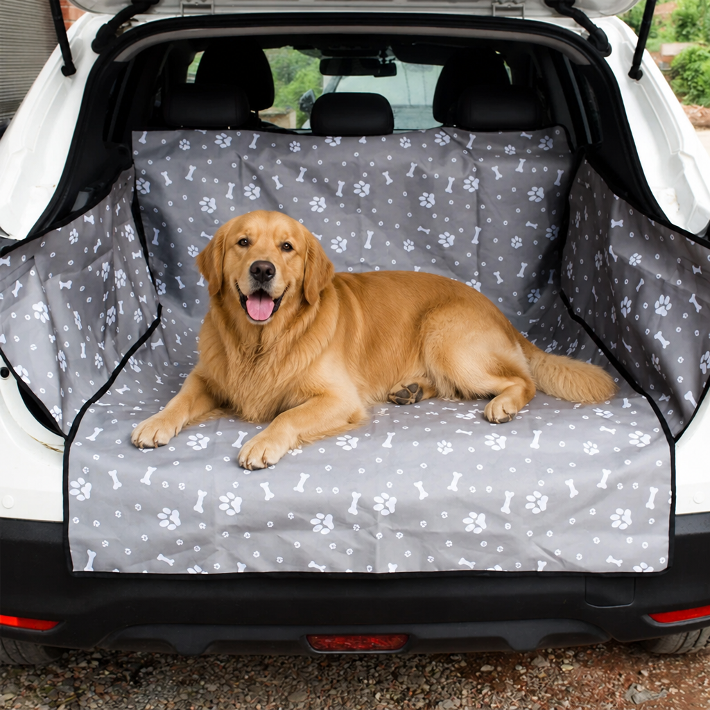 DogBedHouse Durable Oxford & Easy-Clean Trunk Mat