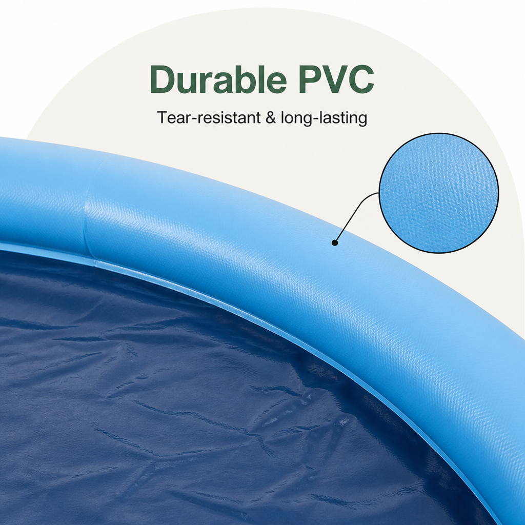 DogBedHouse Durable PVC & Easy-Clean Pet Pool