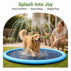 DogBedHouse Durable PVC & Easy-Clean Pet Pool