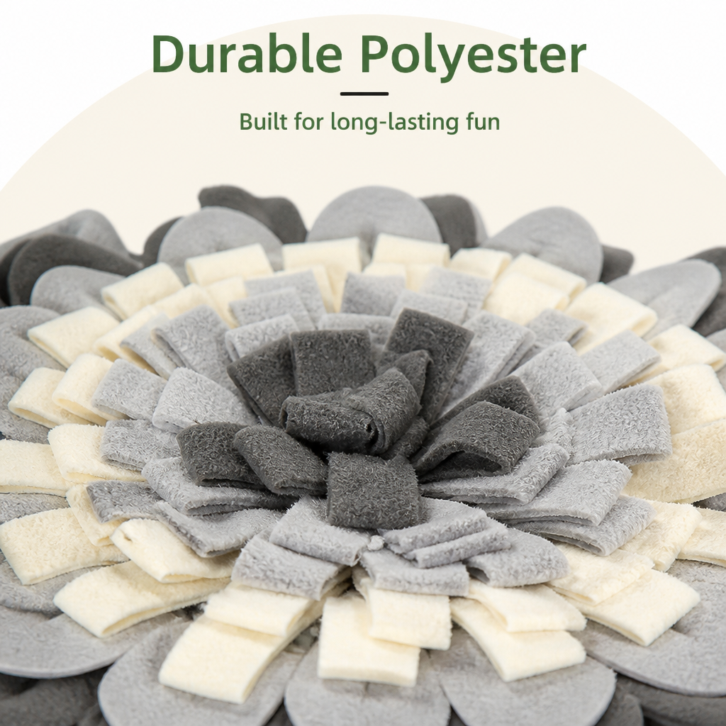 DogBedHouse Durable Polyester Slow-Feeder Snuffle Mat