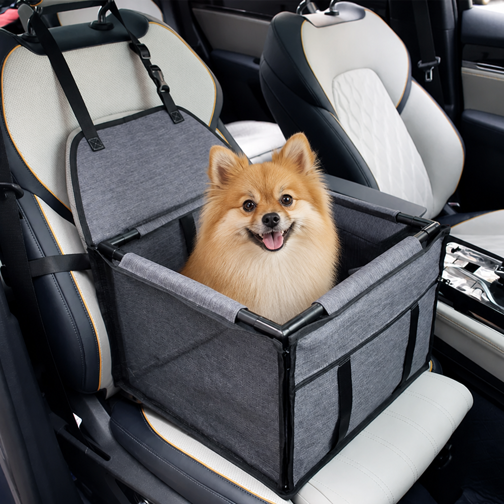 DogBedHouse Durable Waterproof 900D Oxford Dog Car Seat Cover (Small/Medium Dogs)