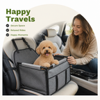DogBedHouse Durable Waterproof 900D Oxford Dog Car Seat Cover (Small/Medium Dogs)