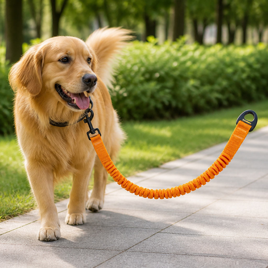DogBedHouse Elastic Shock-Absorbing Nylon Leash Buffer