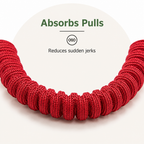 DogBedHouse Elastic Shock-Absorbing Nylon Leash Buffer