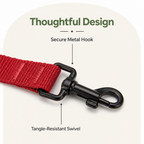 DogBedHouse Elastic Shock-Absorbing Nylon Leash Buffer