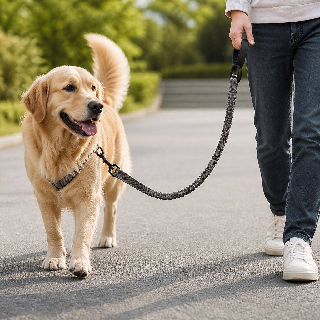 DogBedHouse Elastic Shock-Absorbing Nylon Leash Buffer