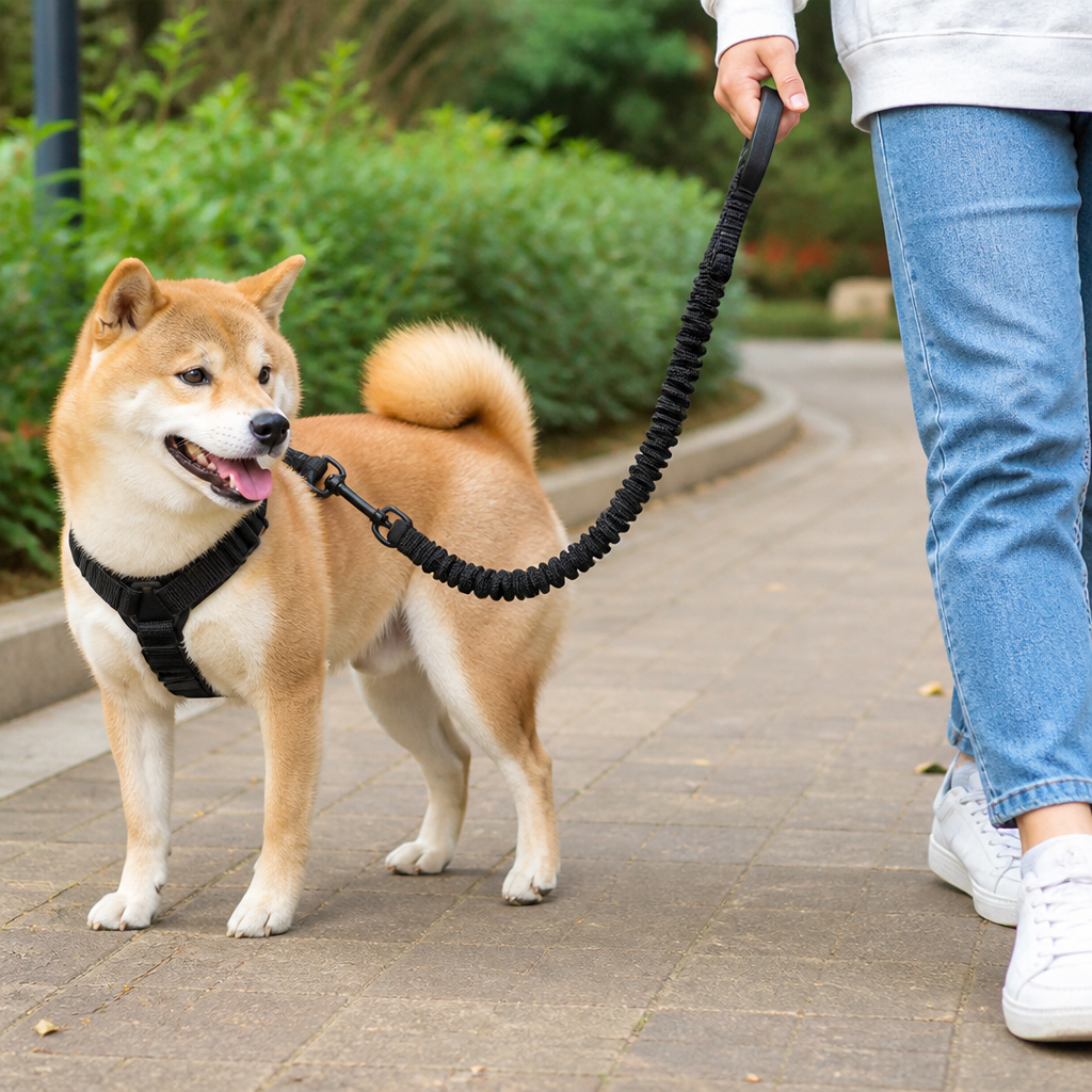 DogBedHouse Elastic Shock-Absorbing Nylon Leash Buffer