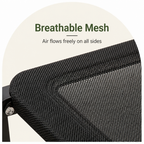 DogBedHouse Elevated Breathable Mesh Dog Bed (Foldable Canopy)