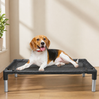 DogBedHouse Elevated Breathable Mesh Dog Bed (Guardrail)