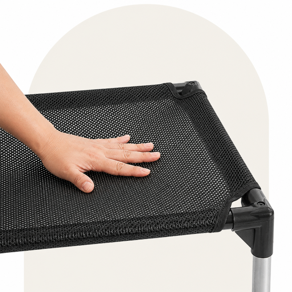 DogBedHouse Elevated Cooling Mesh Dog Bed
