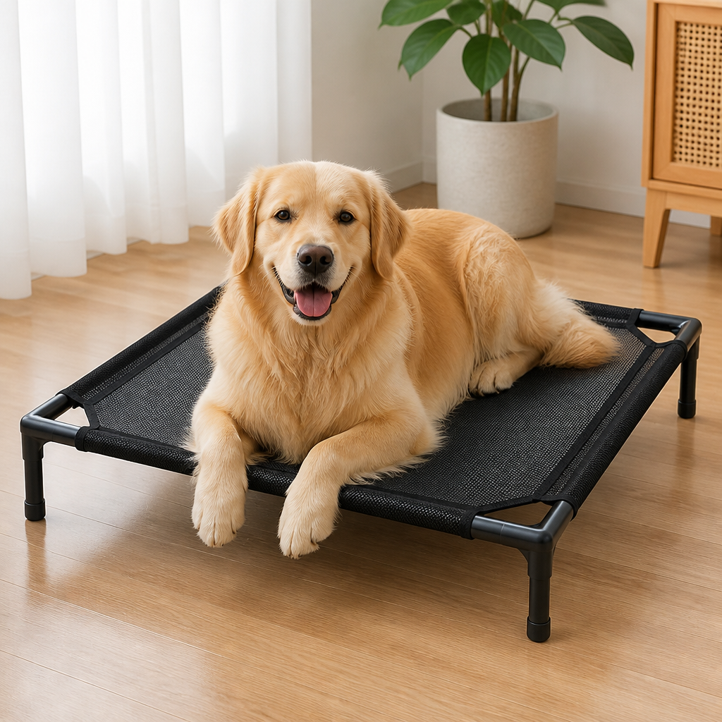 DogBedHouse Elevated Cooling Mesh Dog Bed