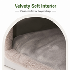 DogBedHouse Enclosed Foldable Cave Dog Bed (Removable Nest)