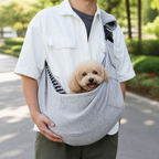 DogBedHouse Ergonomic Hands‑Free Crossbody Pet Sling Carrier (Fits Pets Up To 14.3 lb)