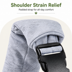 DogBedHouse Ergonomic Hands‑Free Crossbody Pet Sling Carrier (Fits Pets Up To 14.3 lb)