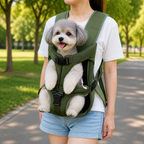 DogBedHouse Ergonomic Padded & Adjustable Straps Front Carrier Backpack