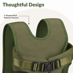 DogBedHouse Ergonomic Padded & Adjustable Straps Front Carrier Backpack