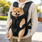DogBedHouse Ergonomic Padded & Adjustable Straps Front Carrier Backpack