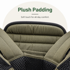 DogBedHouse Ergonomic Padded-Strap & Safety-Rope Dog Carrier Backpack