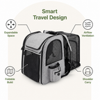 DogBedHouse Expandable & Foldable Breathable Pet Backpack