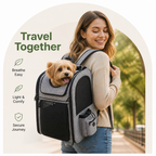 DogBedHouse Expandable & Foldable Breathable Pet Backpack