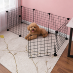 DogBedHouse Expandable & Modular Wire Mesh Dog Playpen