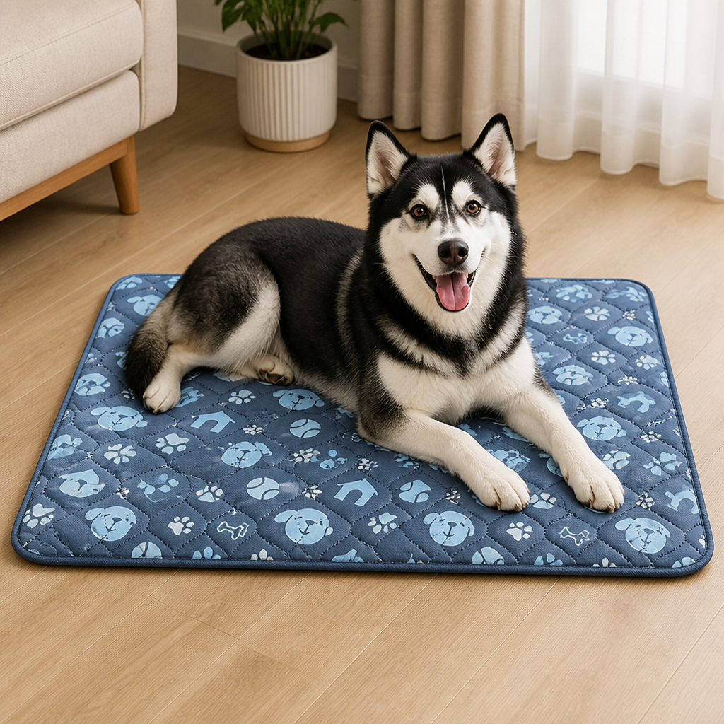 DogBedHouse Extra Absorbent & Waterproof Dog Training Pad (Reusable 2-Pack)