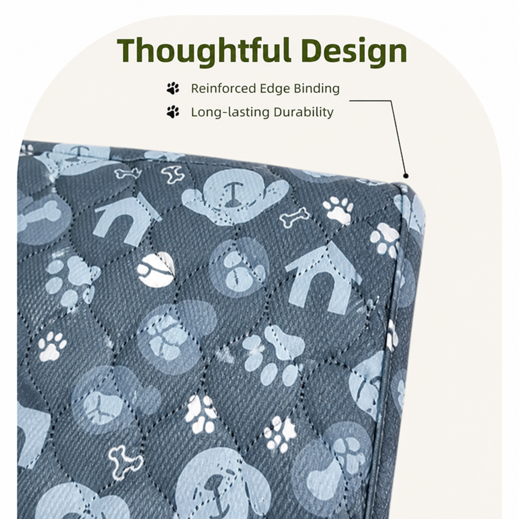 DogBedHouse Extra Absorbent & Waterproof Dog Training Pad (Reusable 2-Pack)