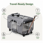 DogBedHouse Extra Large Detachable & Foldable Travel Carrier