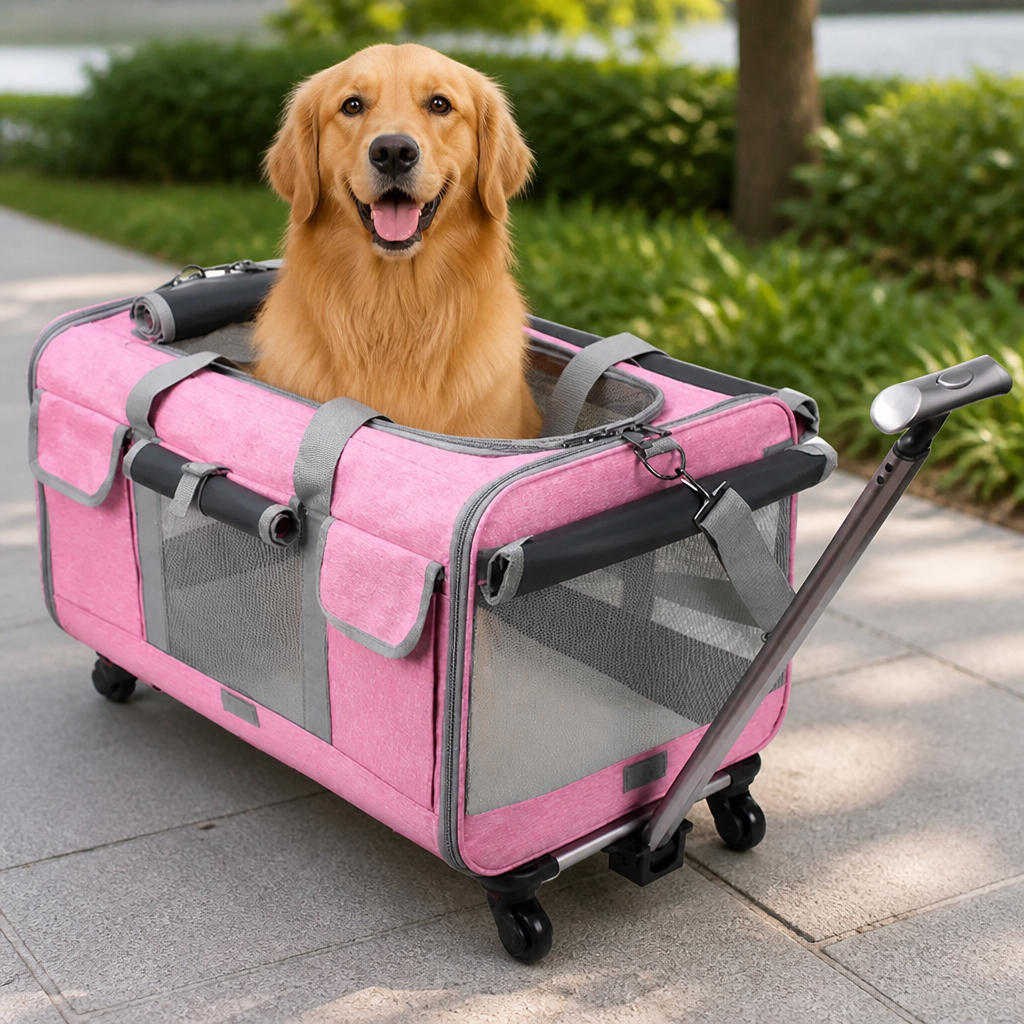 DogBedHouse Extra Large Detachable & Foldable Travel Carrier