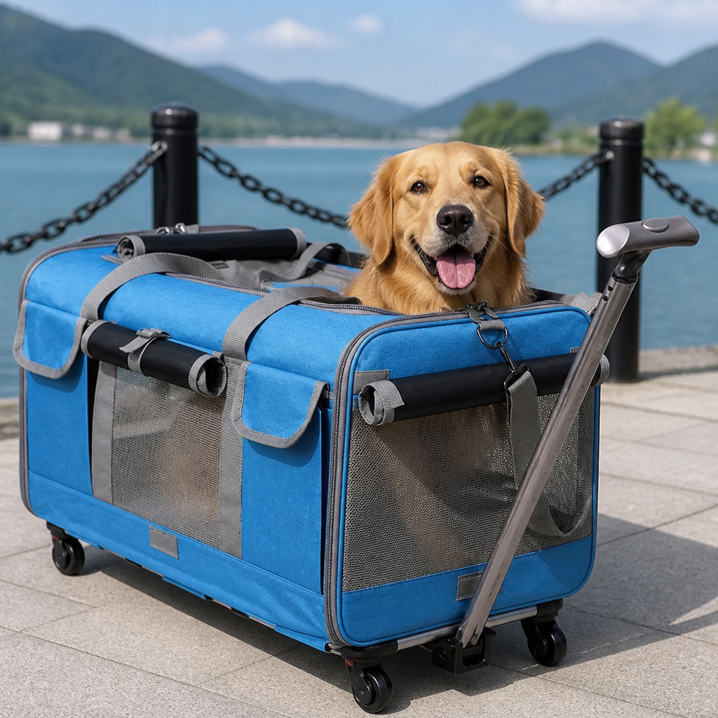 DogBedHouse Extra Large Detachable & Foldable Travel Carrier