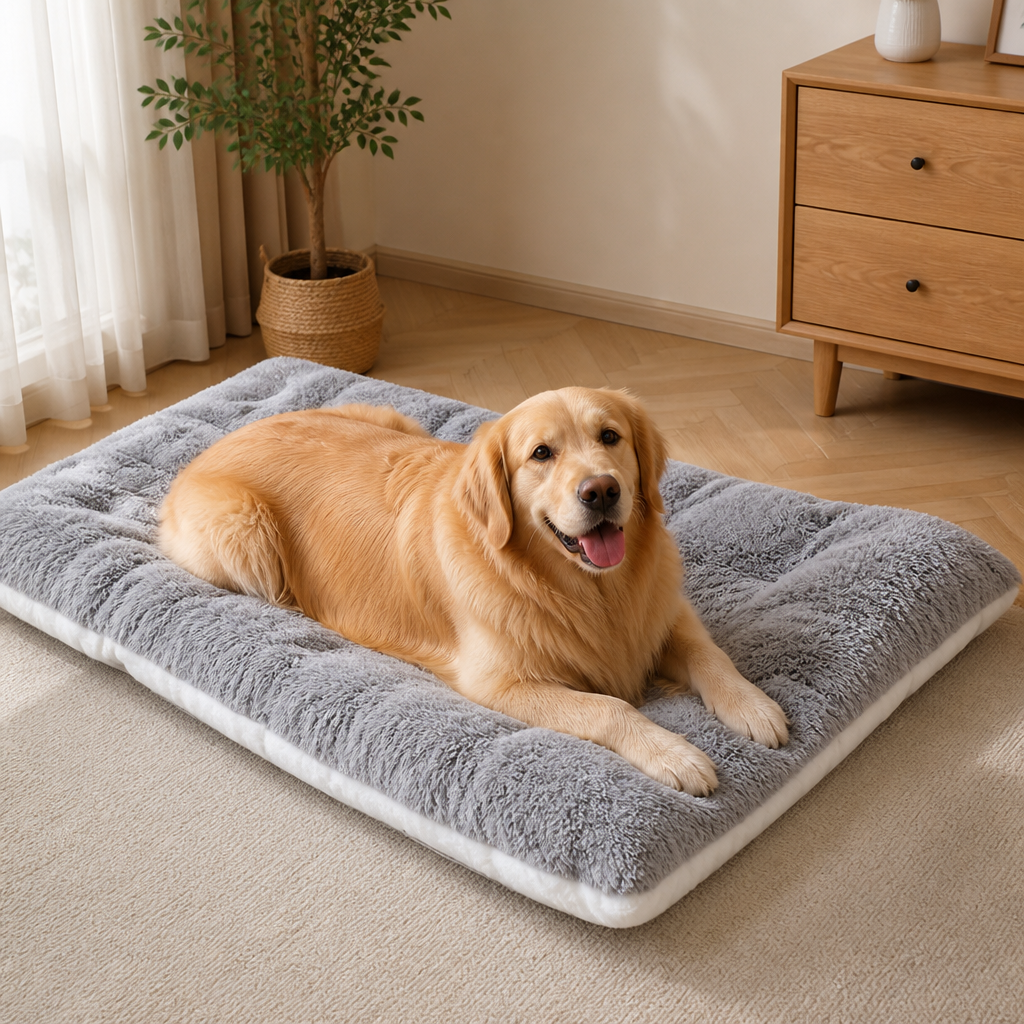 DogBedHouse Extra-Large Plush Sofa-Style Dog Bed