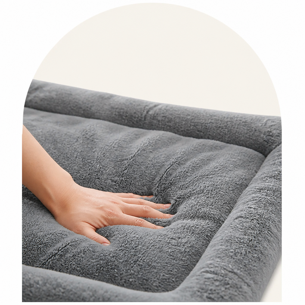 DogBedHouse Extra Large Thickened Plush Dog Bed