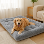 DogBedHouse Extra Large Thickened Plush Polyester Dog Bed