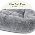 DogBedHouse Extra Large Thickened Plush Polyester Dog Bed