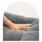 DogBedHouse Extra Large Thickened Plush Polyester Dog Bed
