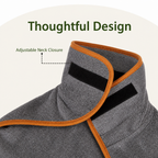 DogBedHouse Fast-Drying Microfiber & Adjustable Fit Dog Bathrobe